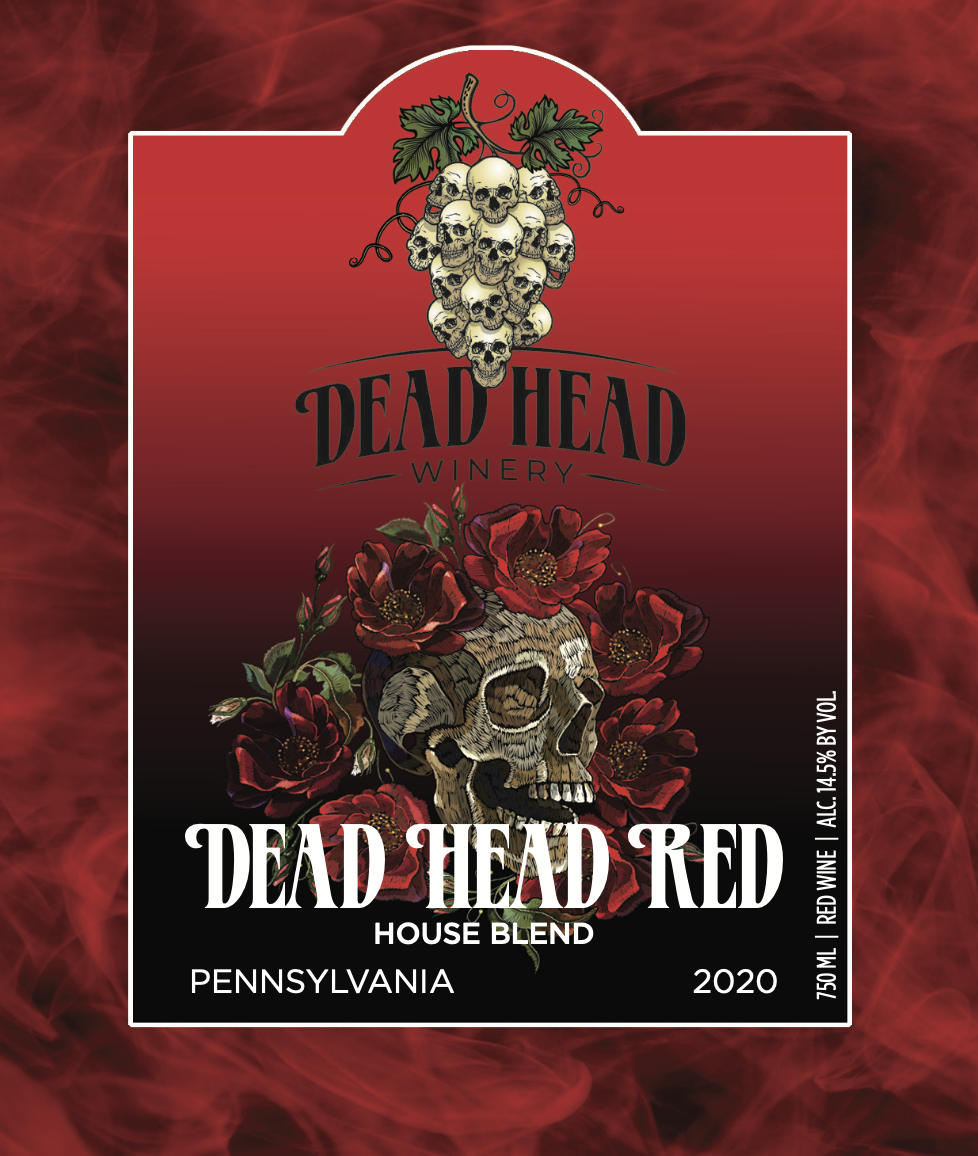 Dead Head Winery Red, White, & Blush Wines